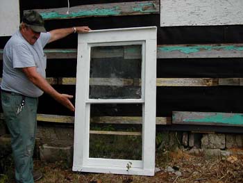 045 - One of eight rebuilt windows