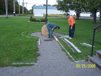001 - Initial layout of the Walk of Remembrance
