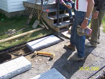 012 - First 12 bricks in place