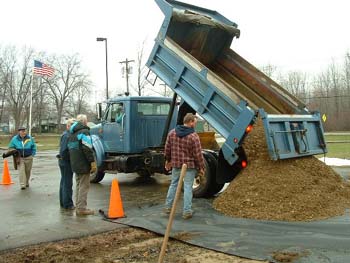 019 - First load of  shale arrives