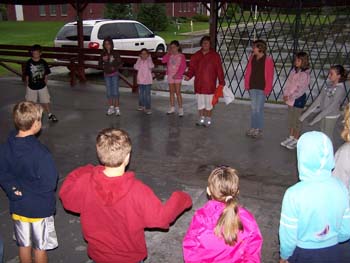 272 - Some played games while waiting to enter school