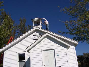 273 - Another coat of paint on the cupola