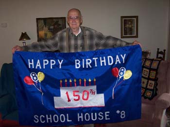 301 - 150th banner went to Mr. Douglas Tower