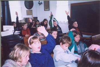 304 -  Last visit of 2007 was Mrs Sager's class